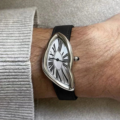 Luca Sophisticated Swiss Leather Watch
