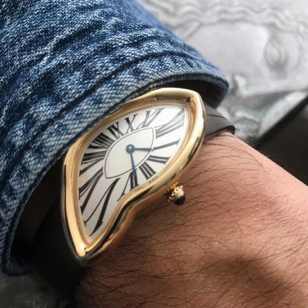 Luca Sophisticated Swiss Leather Watch