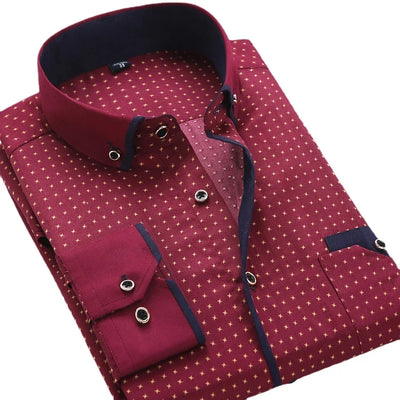 Alden™ Long Sleeve Button Down Collar Shirt