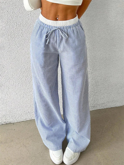 Jane - Casual Striped Pants