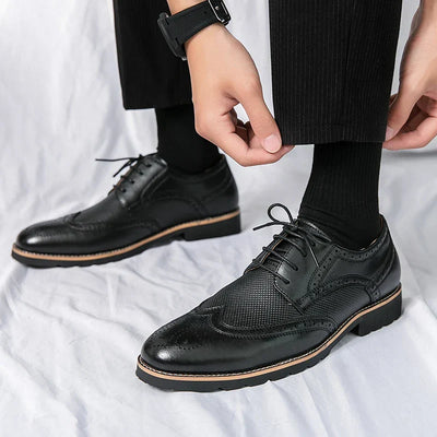 Luca Classic Brogue Shoes