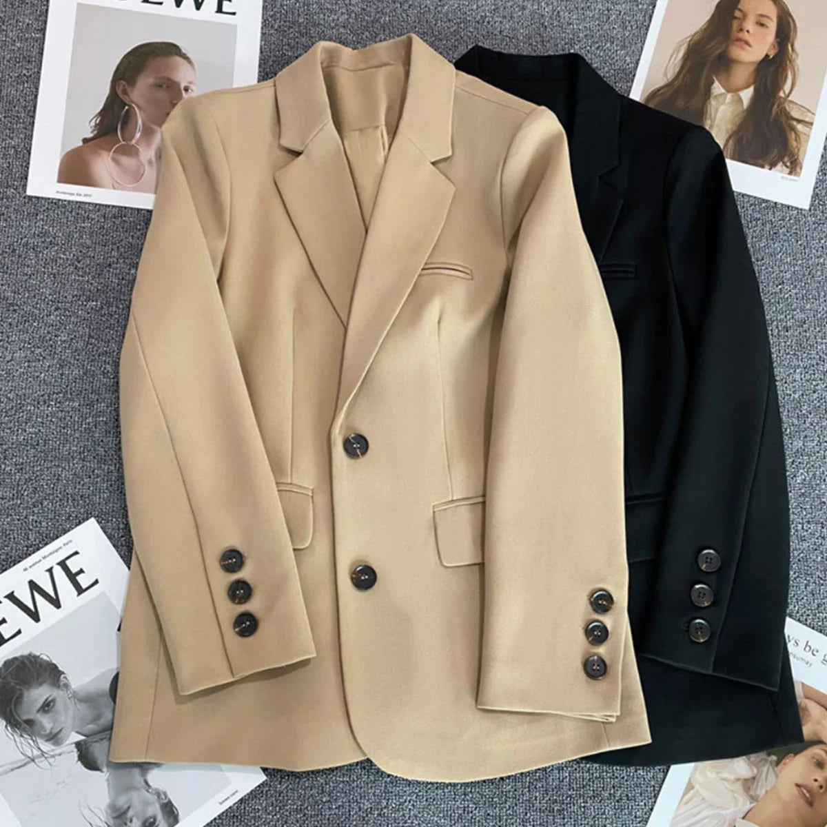 Elise Luxe Blazer – Effortless Allure