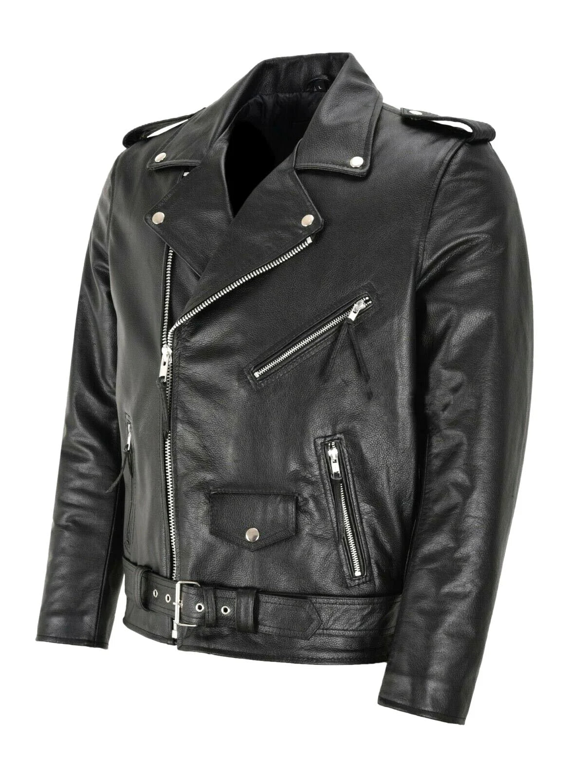 James Vegan Leather Jacket