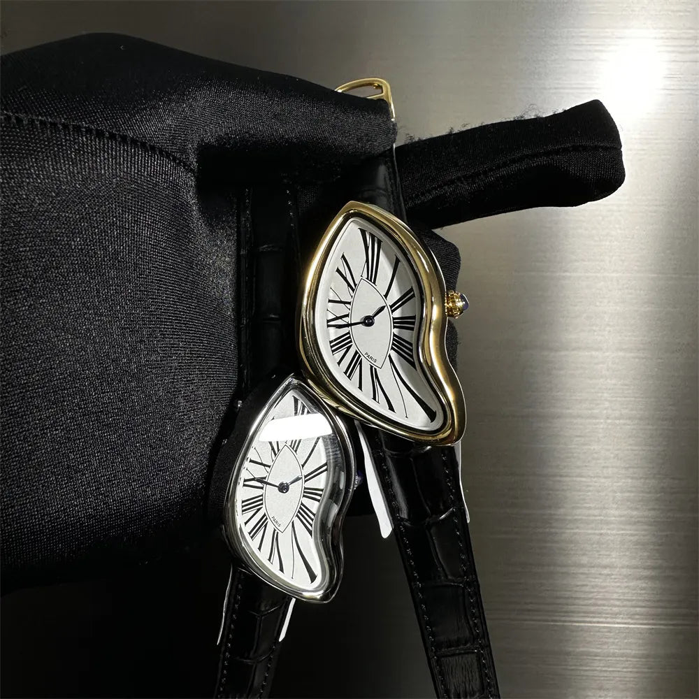 Luca Sophisticated Swiss Leather Watch