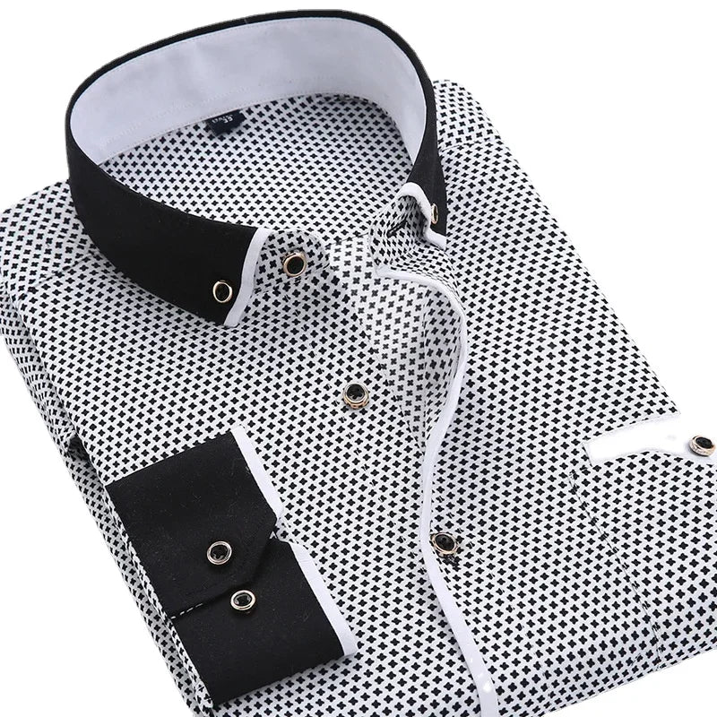 Alden™ Long Sleeve Button Down Collar Shirt