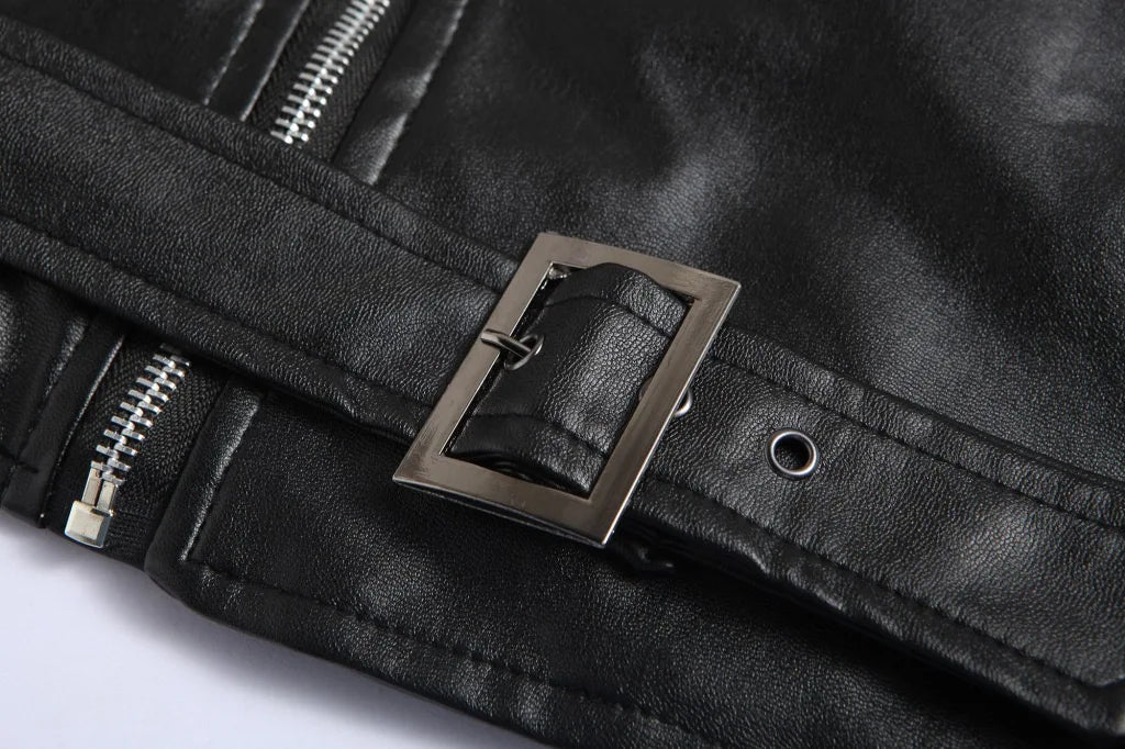 James Vegan Leather Jacket