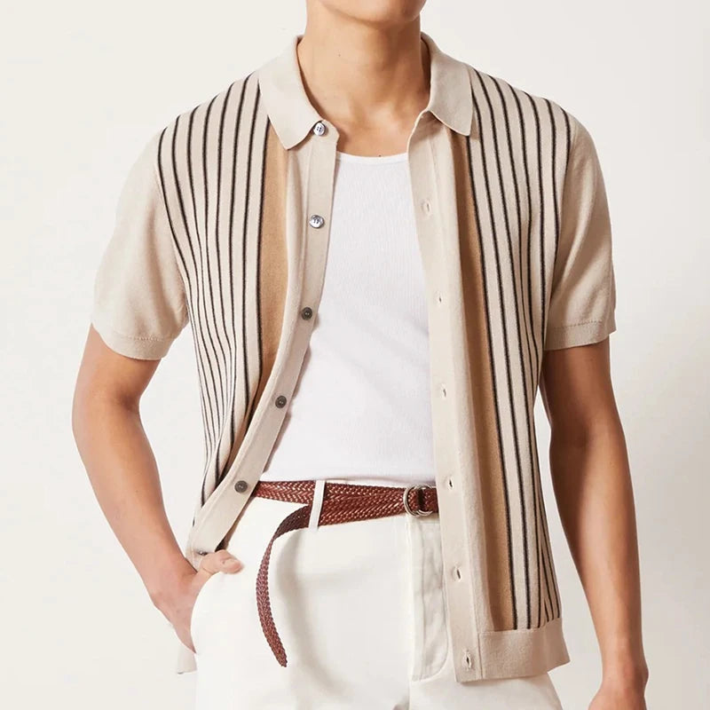 Elodie Button-Through Polo