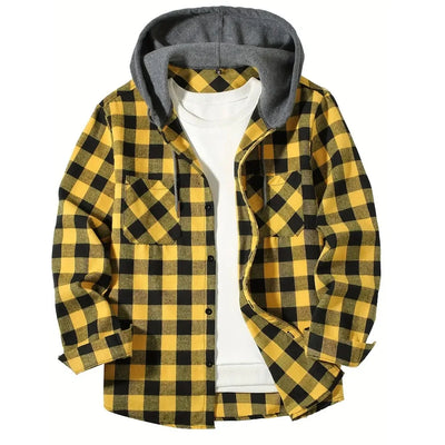 Jack Hooded Casual Overshirt
