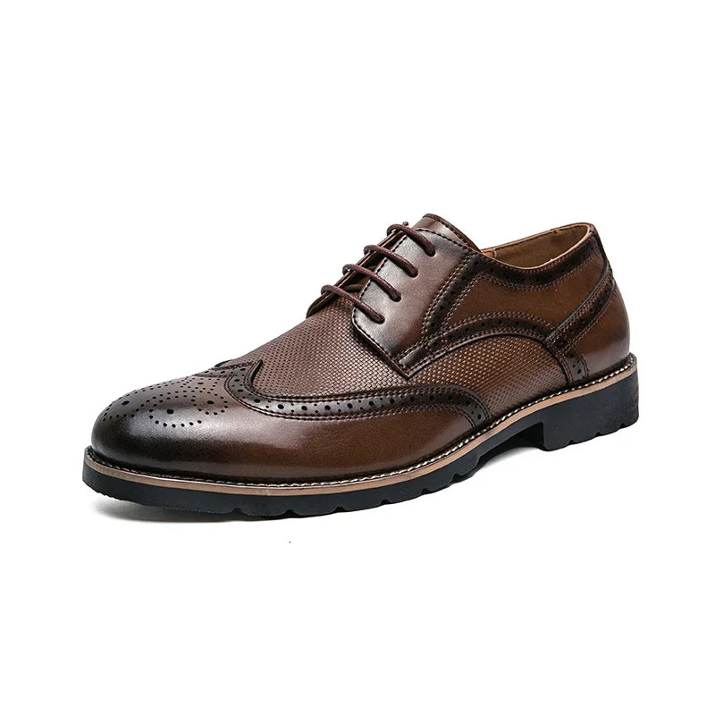 Luca Classic Brogue Shoes
