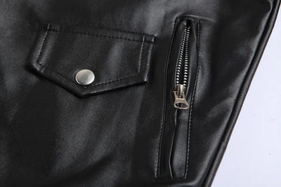 James Vegan Leather Jacket