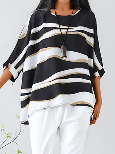 Rachel - Round Neck Blouse