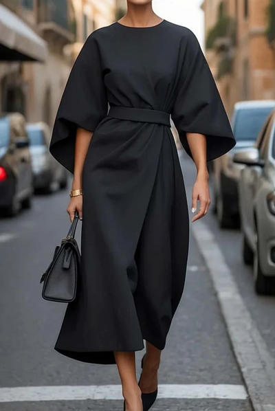 Iris - Elegant Midi Dress