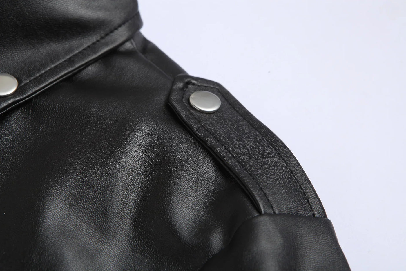 James Vegan Leather Jacket