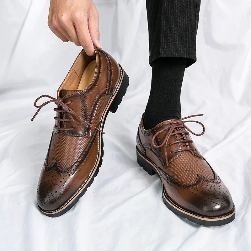 Luca Classic Brogue Shoes