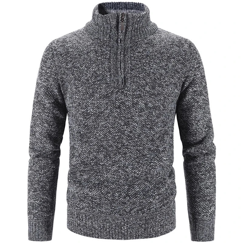 Luca Sophisticated Half Zipper Sweater