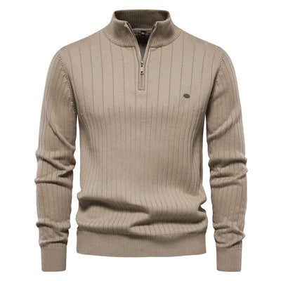 Elodie Elegant Zipper Sweater