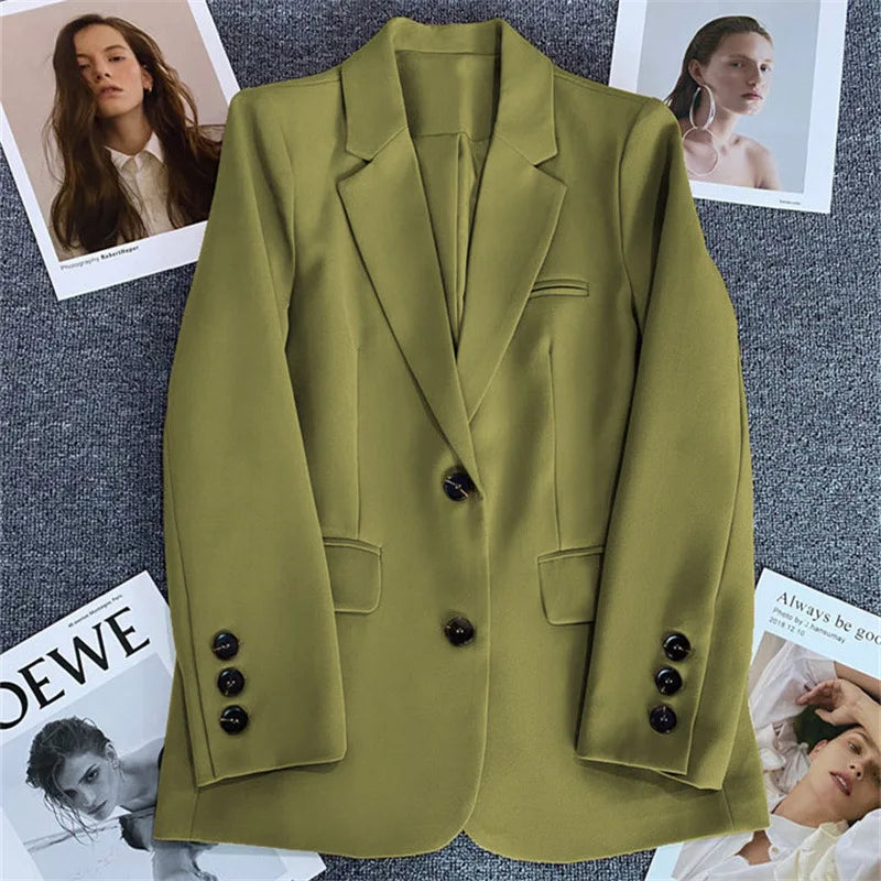 Elise Luxe Blazer – Effortless Allure