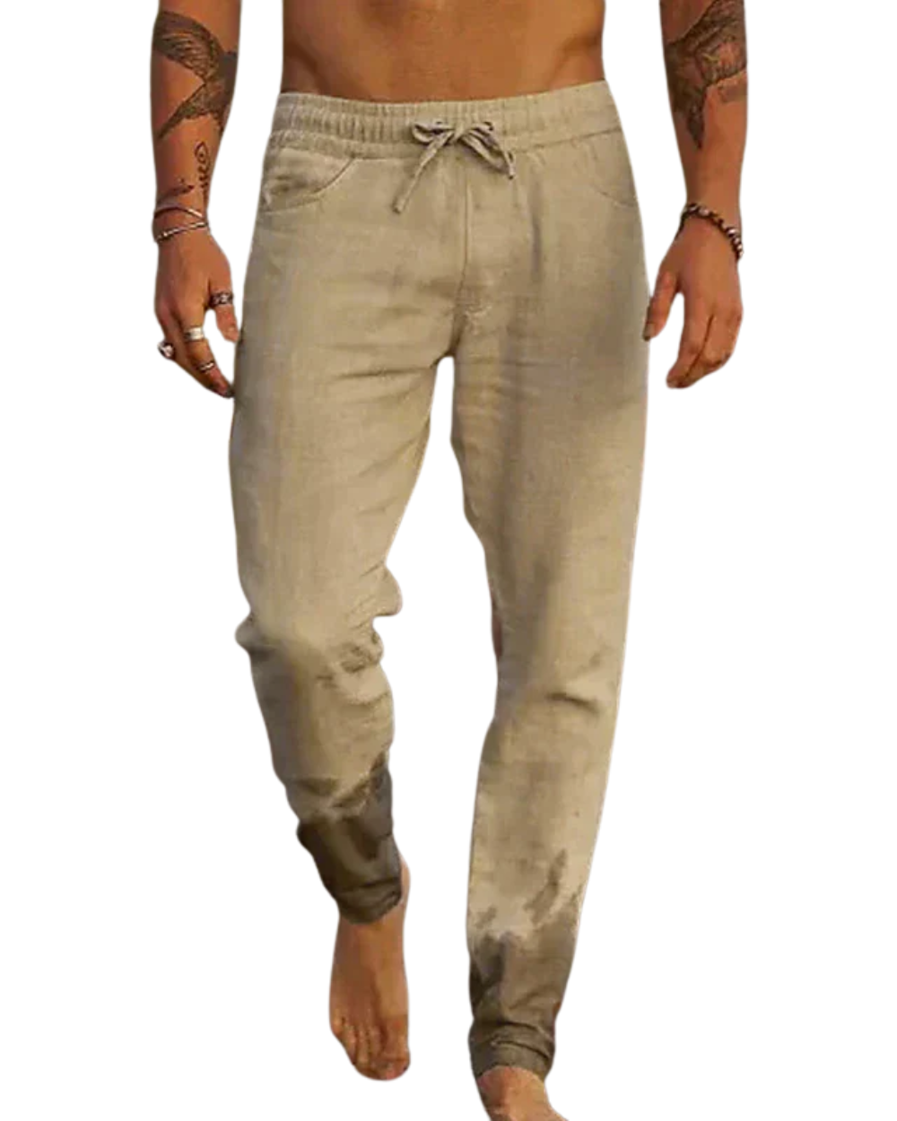 Ovelle™ Linen beach trousers
