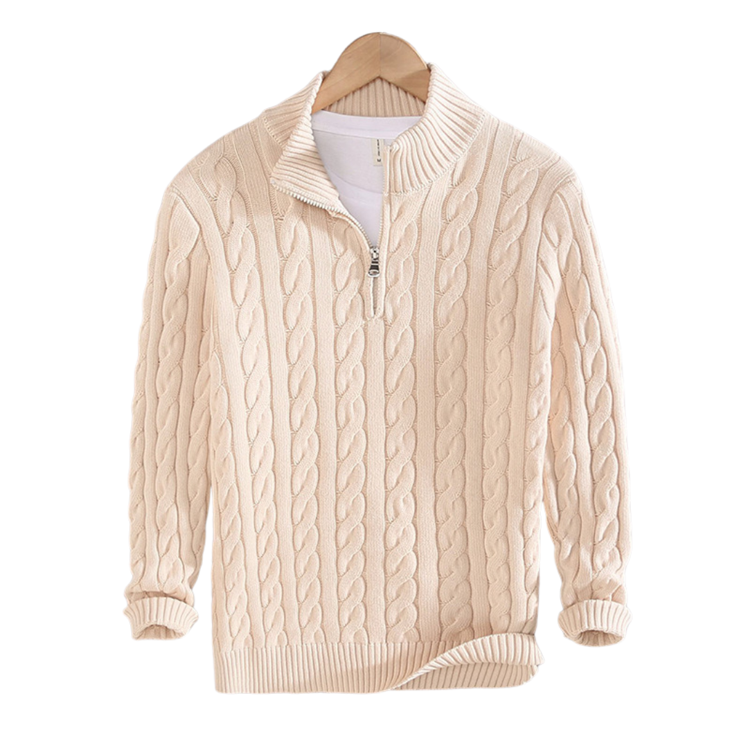 Luca High-Zip Sweater