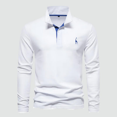 Reynan - Classic Long-Sleeve Polo Shirt