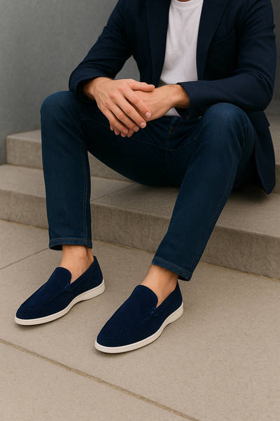Chique suede loafers