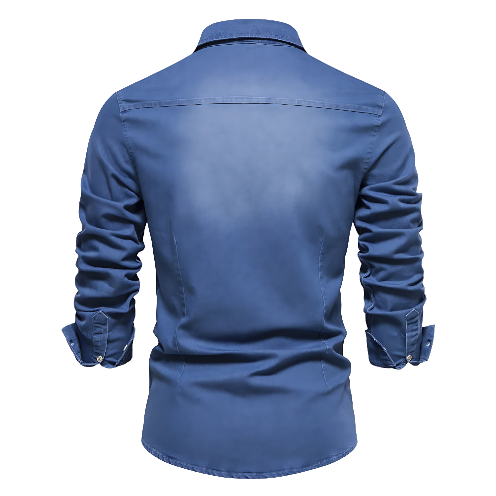 Henry Tailored Denim Shirt
