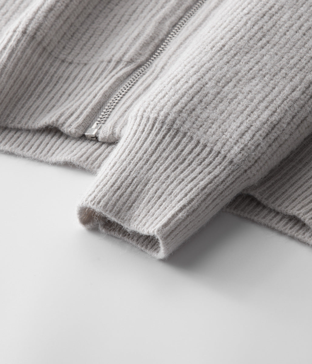 Luca Zipped Cardigan