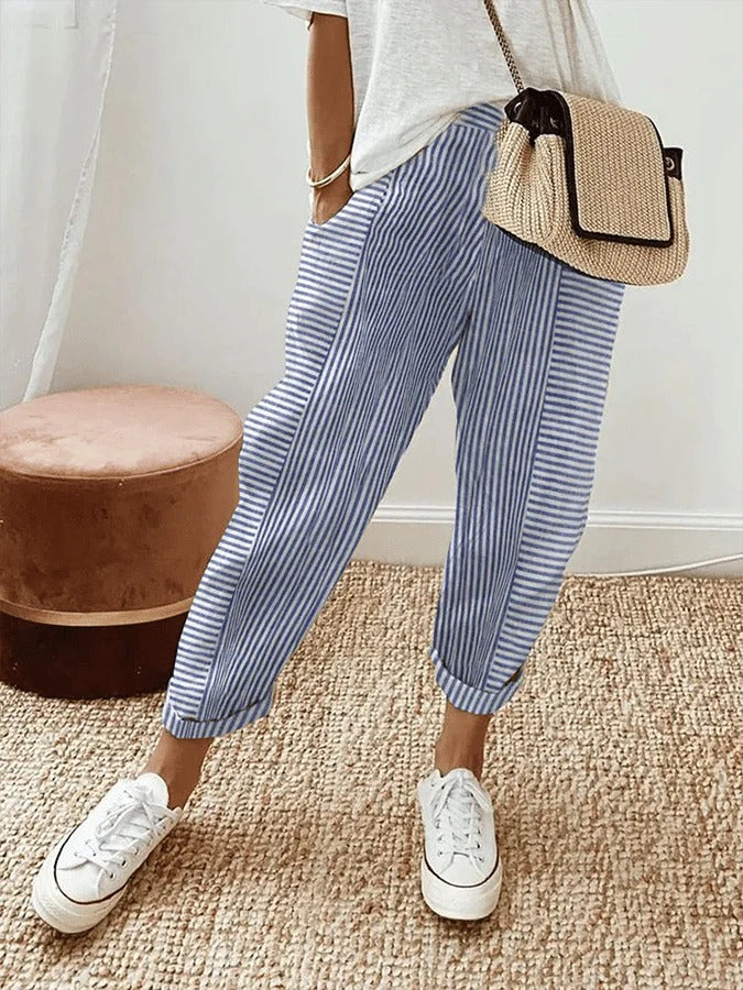 Nicola - Striped Pants