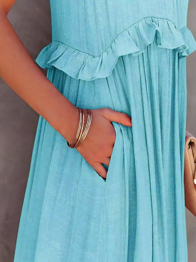 Mabel™ Ruffle Breeze Maxi Dress