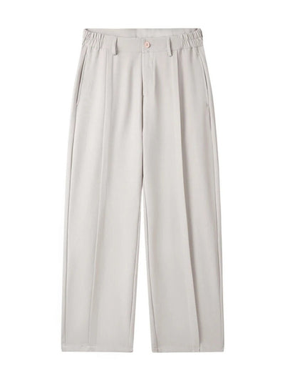 Teo - Wide-Leg Pleated Trousers