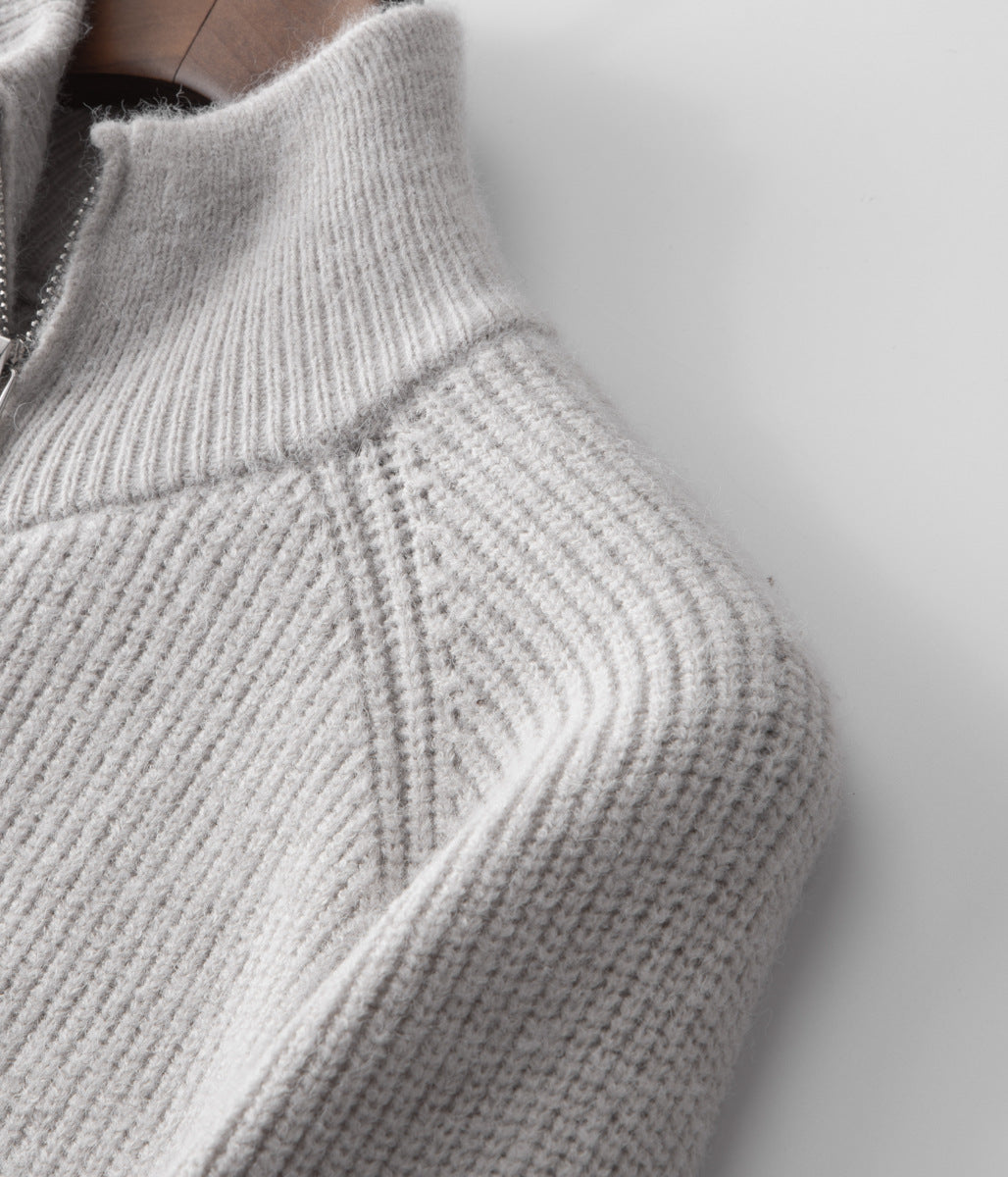 Luca Zipped Cardigan
