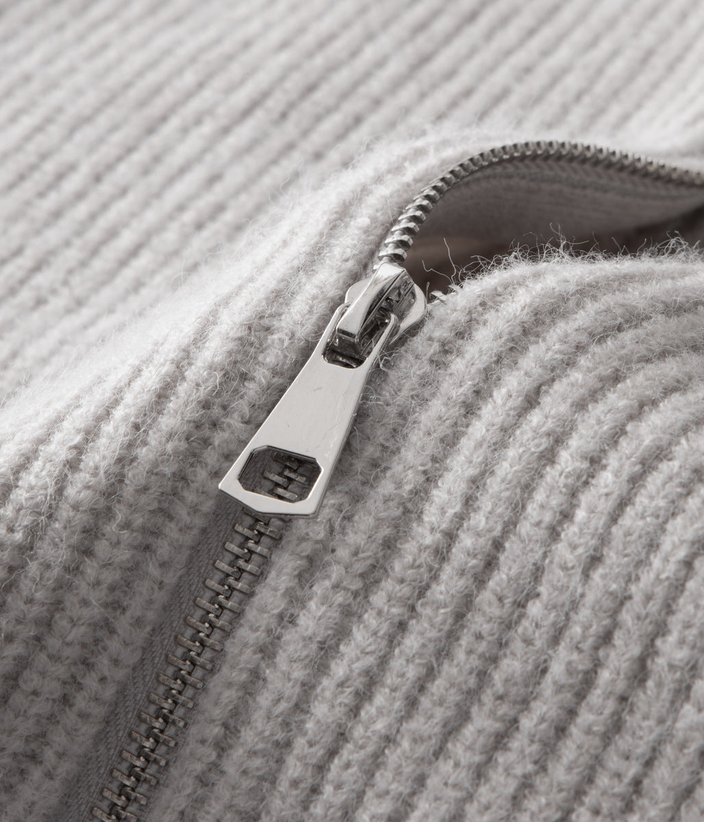 Luca Zipped Cardigan