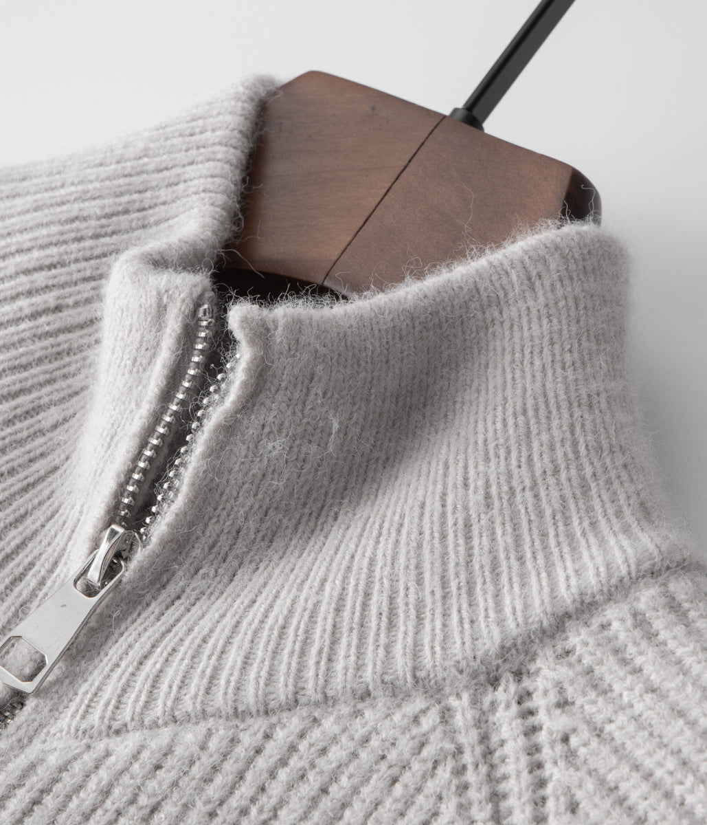 Luca Zipped Cardigan