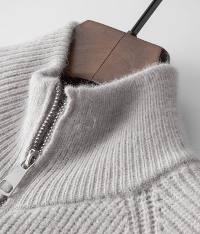 Luca Zipped Cardigan