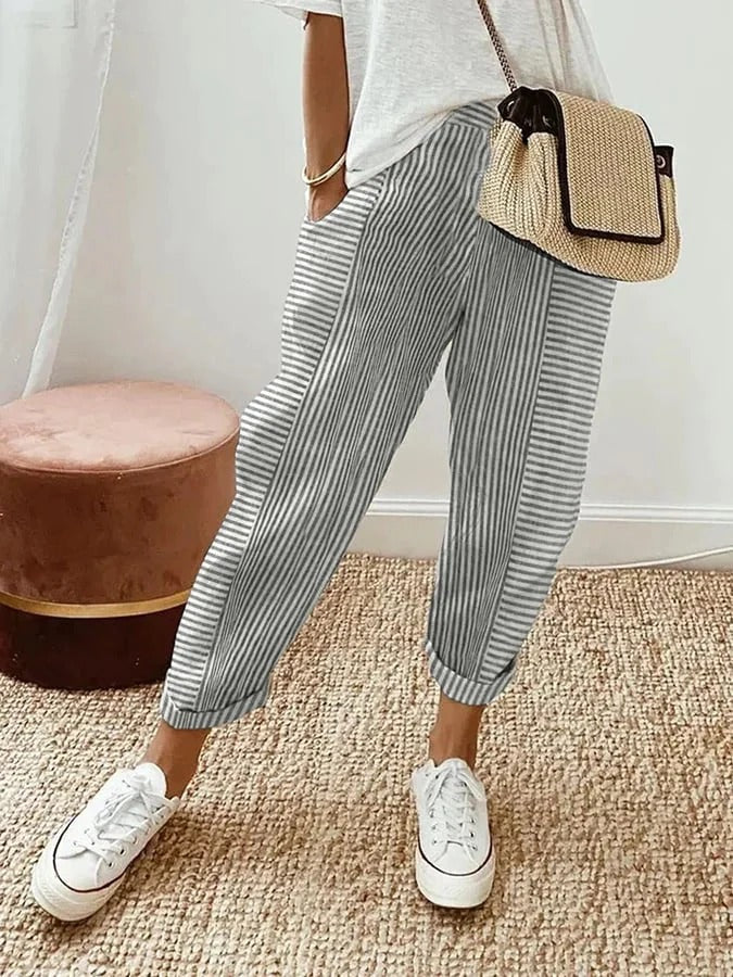 Nicola - Striped Pants