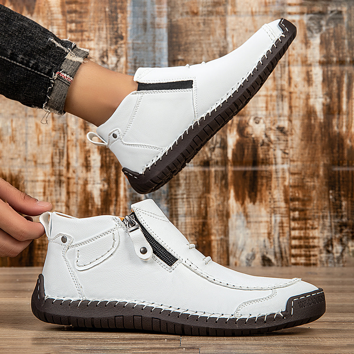 David Vegan Leather Shoe