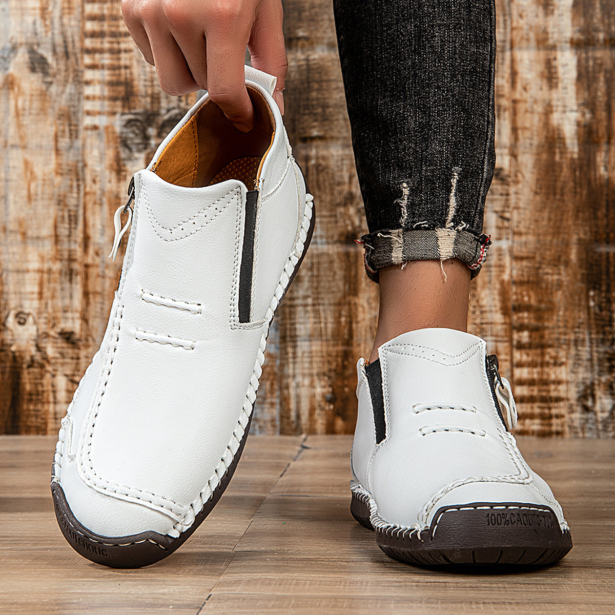 David Vegan Leather Shoe