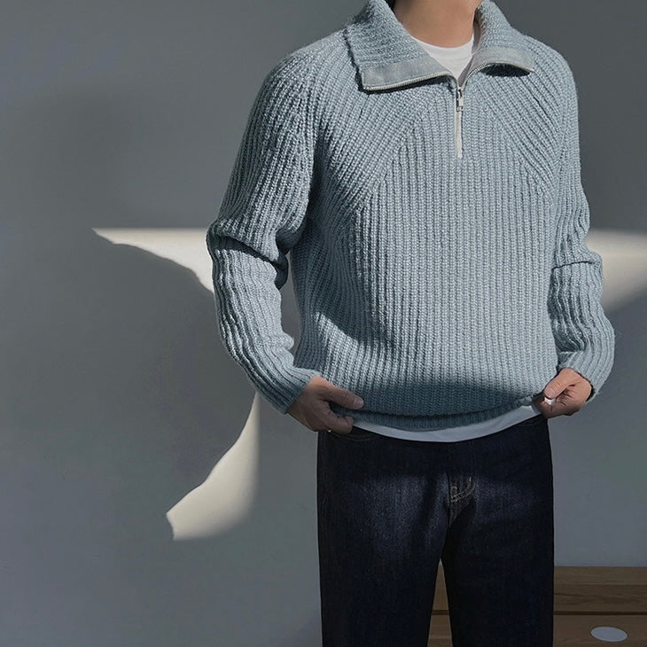 The Elodie Zip-Up Sweater