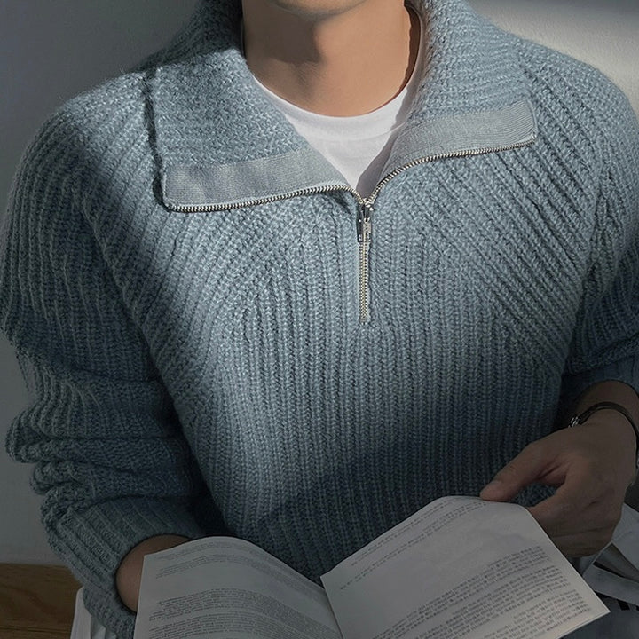 The Elodie Zip-Up Sweater