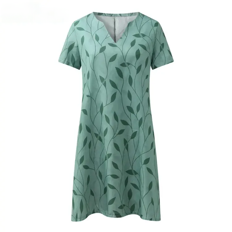 Christine - Casual V-Neck Dress