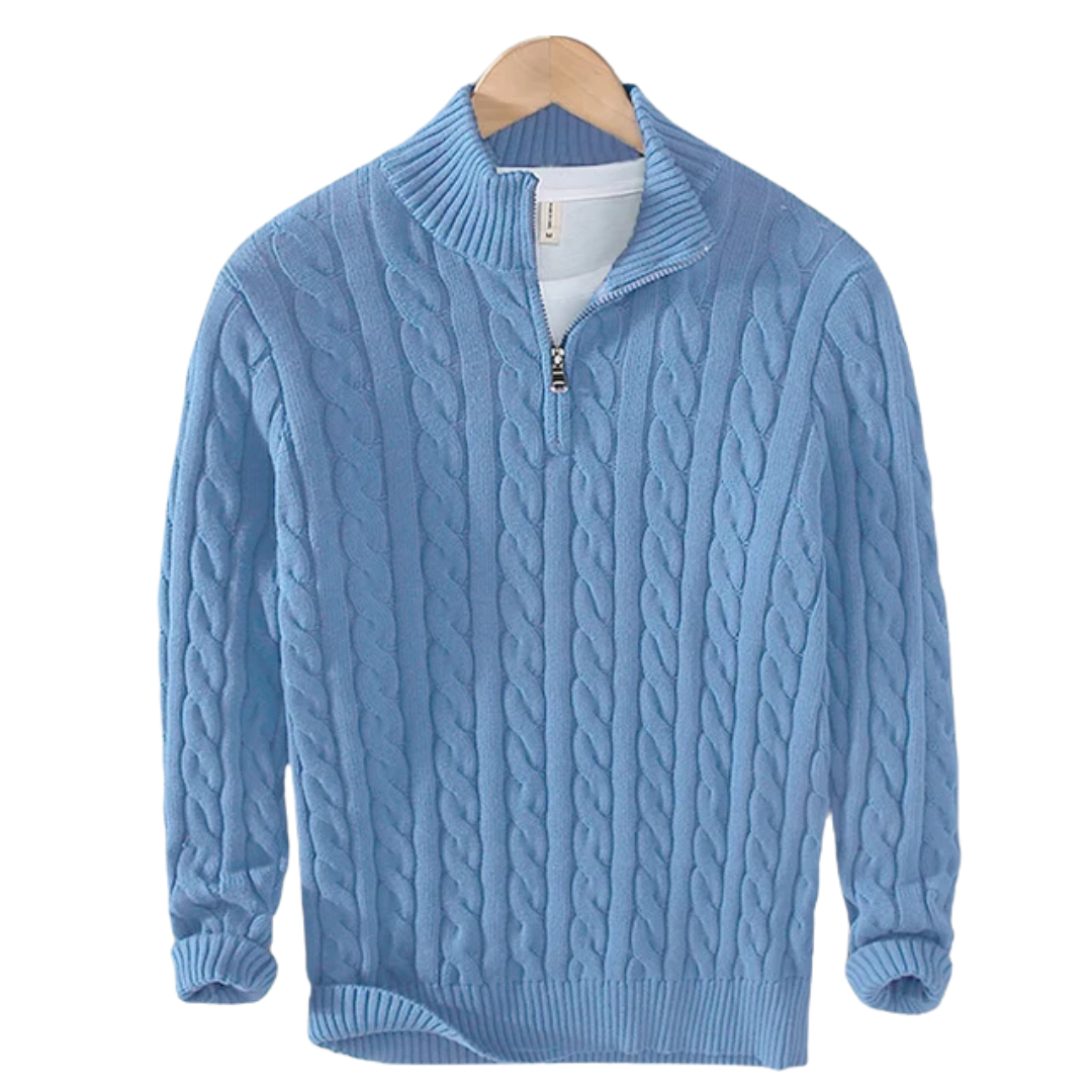 Luca High-Zip Sweater