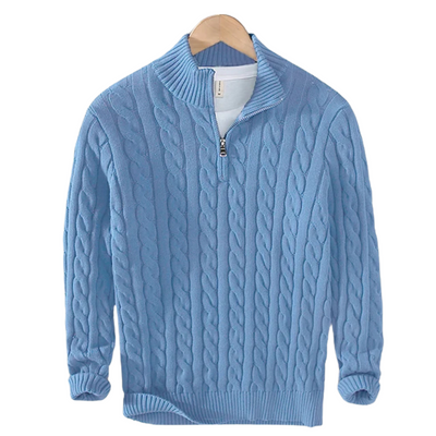Luca High-Zip Sweater