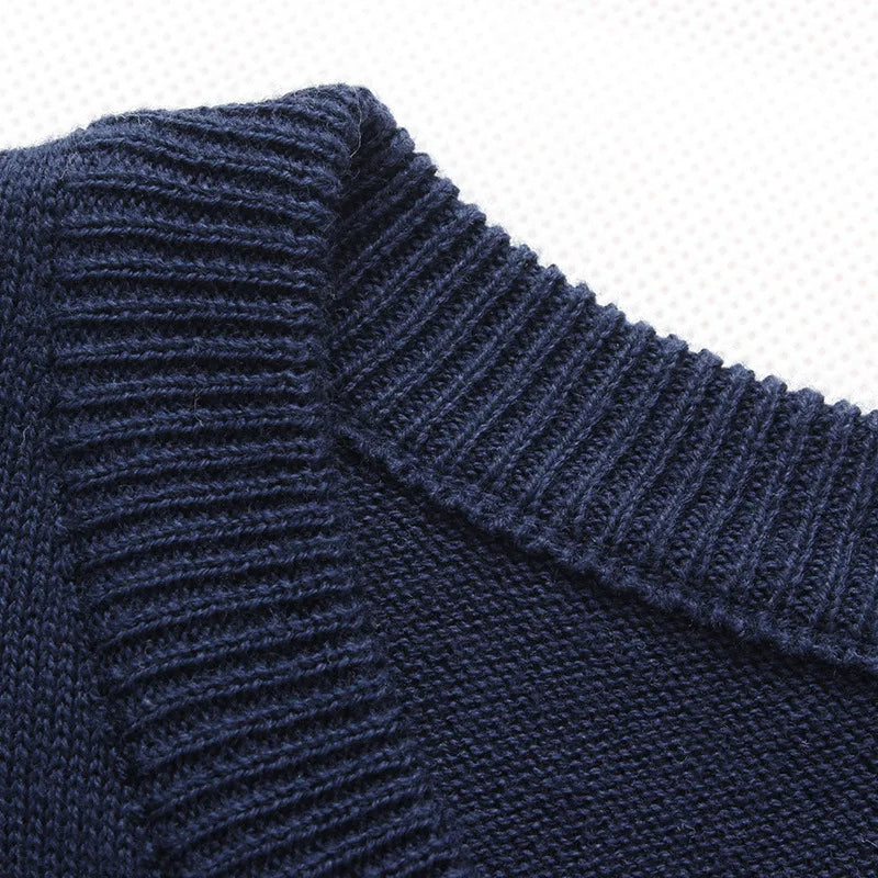 Lässiger Baumwollpullover für Herren