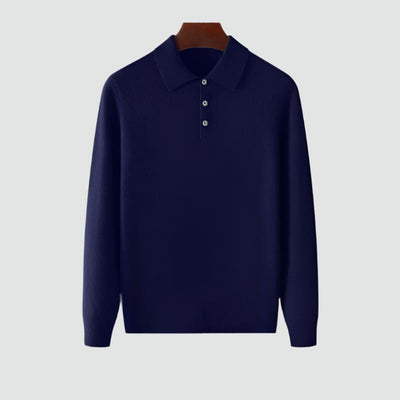 Jonathan - Classic Polo Wool Sweater