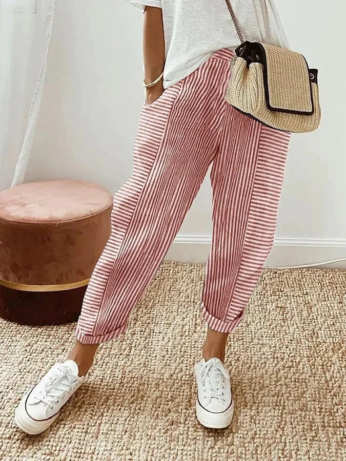 Nicola - Striped Pants