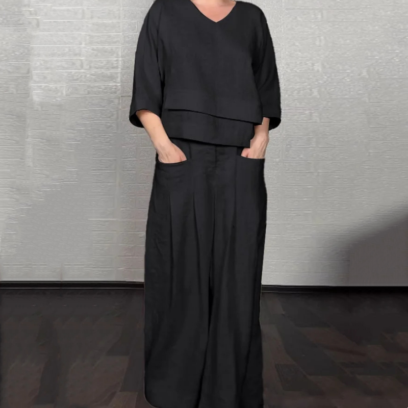 Valentina | 2 Piece Set with Relaxed Fit and Minimal Style for Everyday