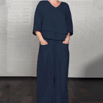 Valentina | 2 Piece Set with Relaxed Fit and Minimal Style for Everyday
