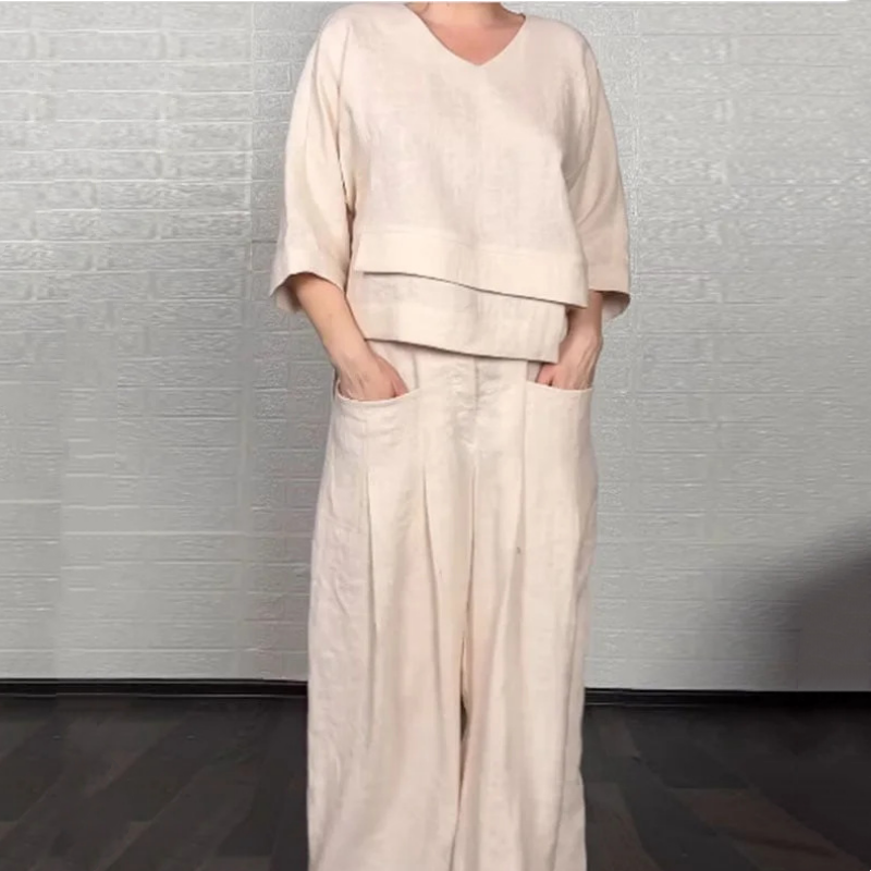 Valentina | 2 Piece Set with Relaxed Fit and Minimal Style for Everyday
