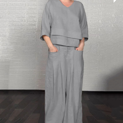 Valentina | 2 Piece Set with Relaxed Fit and Minimal Style for Everyday