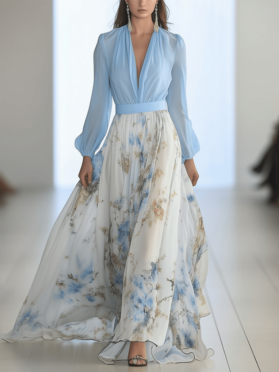 Destiny - Floral Long Dress